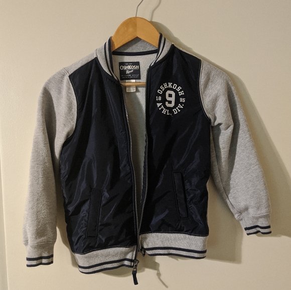 Osh Kosh B'Gosh size 7 kids Varsity jacket - Picture 2 of 6